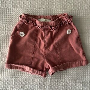 Chelsea & Violet Mauve Button Shorts
